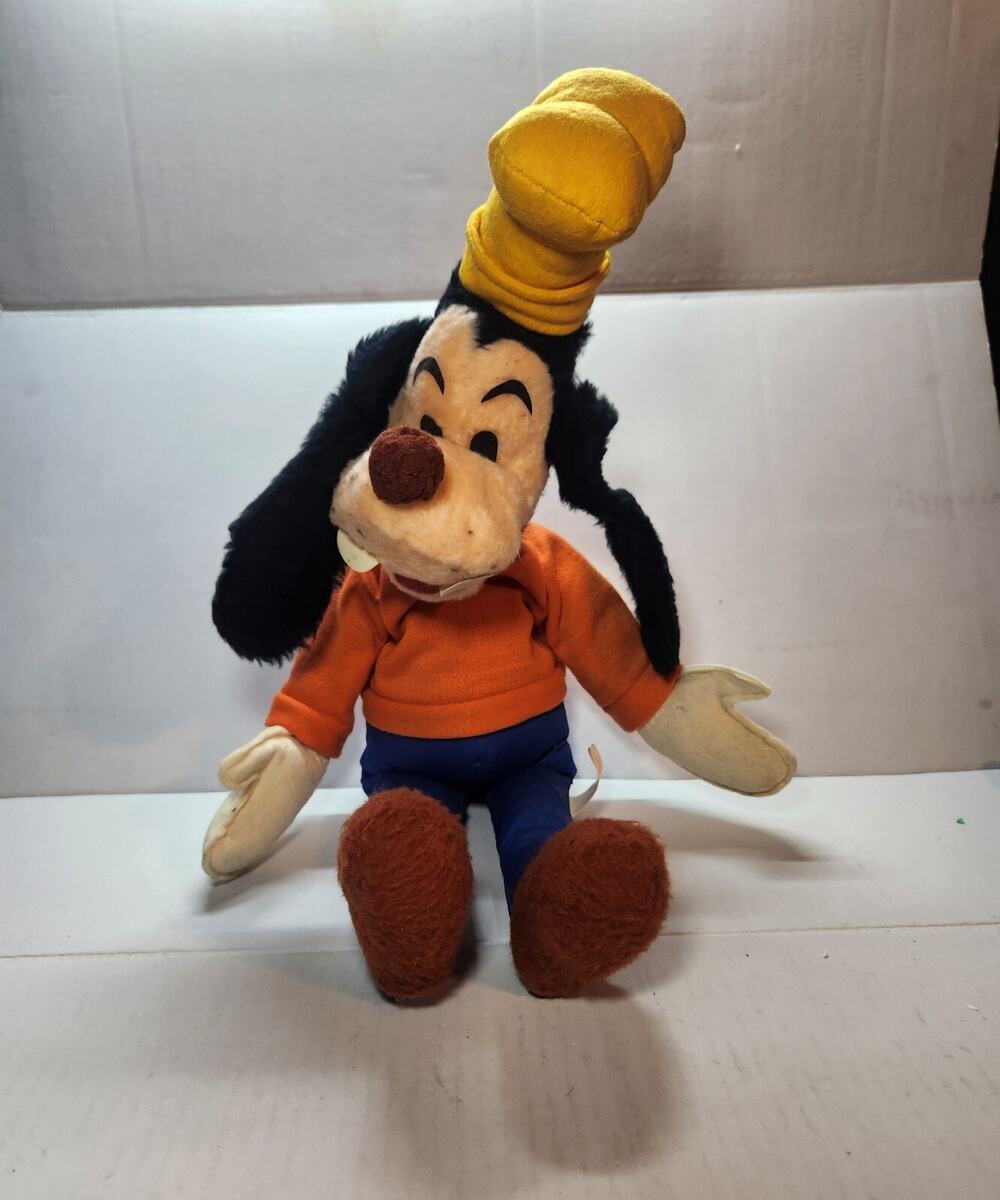 Vintage Disney 24” Goofy Plush Toy Extremely Rare
